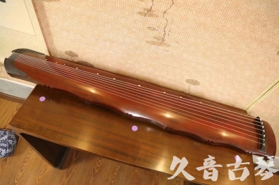 西安市●久音古琴  ●典藏系列 20230726 [红洒金竹节]